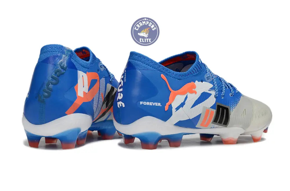 FUTURE 8 LOW Forever FG - Bleu/Blanc/Orange