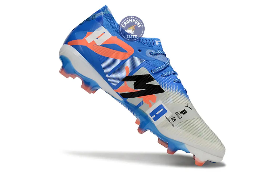 FUTURE 8 LOW Forever FG - Bleu/Blanc/Orange