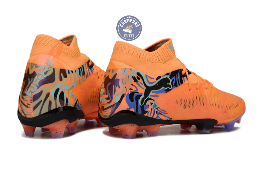 Future 8 Match FG Creativity - Orange Poppy/Dark Amethyst/Bleu/Noir ÉDITION LIMITÉE