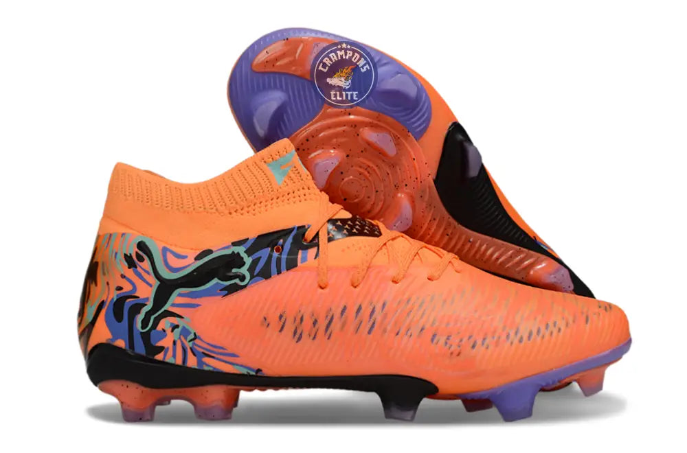Future 8 Match FG Creativity - Orange Poppy/Dark Amethyst/Bleu/Noir ÉDITION LIMITÉE