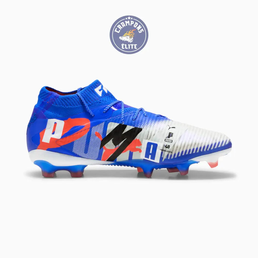 Future 8 Ultimate Forever FG - Bleu/Blanc/Orange