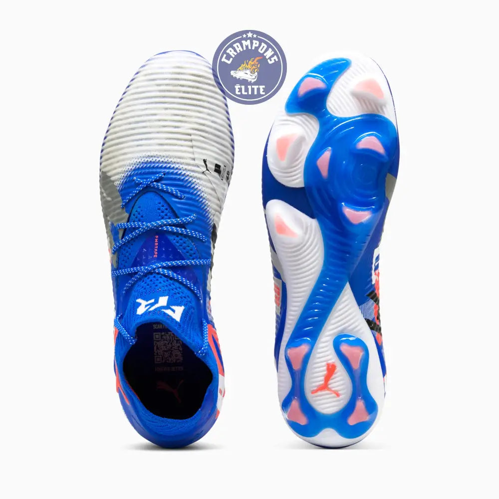 Future 8 Ultimate Forever FG - Bleu/Blanc/Orange