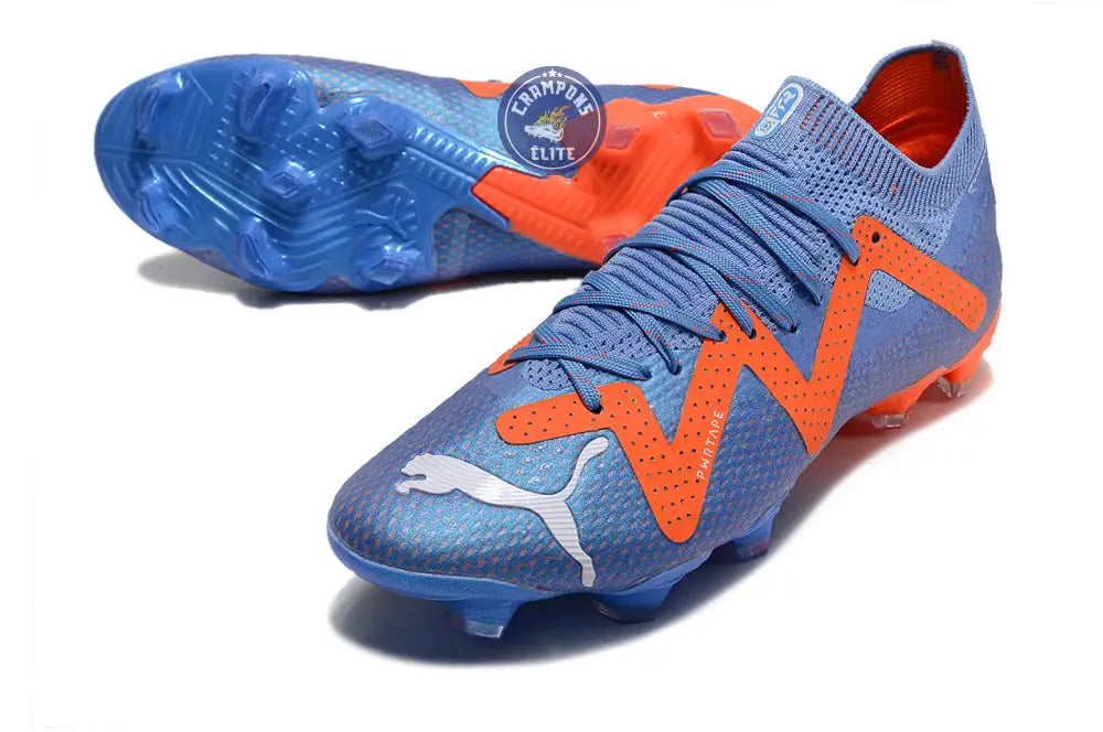 Future Ultimate FG Supercharge - Bleu/Blanc/Orange