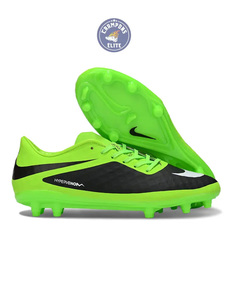 Image of Hypervenom Phantom 1 FG - Neon/Sort/Hvid