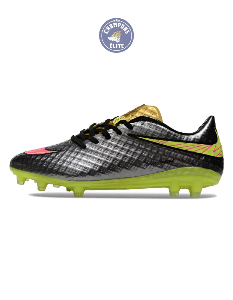 Hypervenom Phantom Prem FG - Chrome/Hyper Rose/Or Metallique