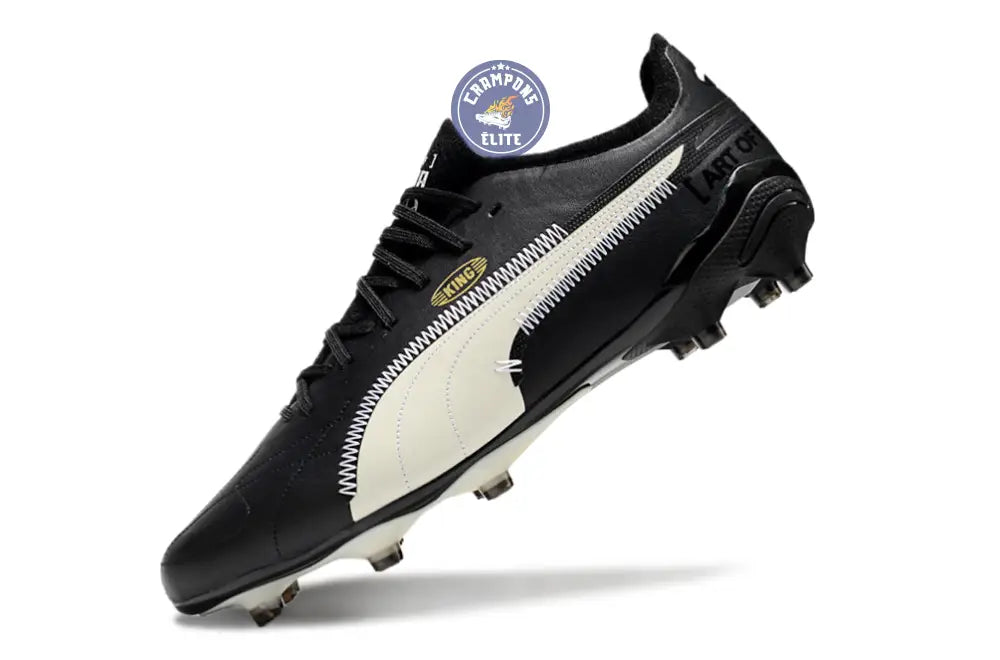 Image of King Ultimate FG/AG Art of Football - Noir/Alpine Snow/Doré/Blanc ÉDITION LIMITÉE