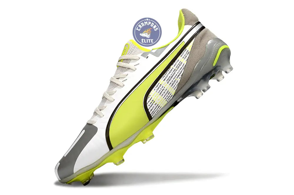 King Ultimate FG/AG Forever - Gris/Electric Lime/Blanc/Flat Light Gray ÉDITION LIMITÉE