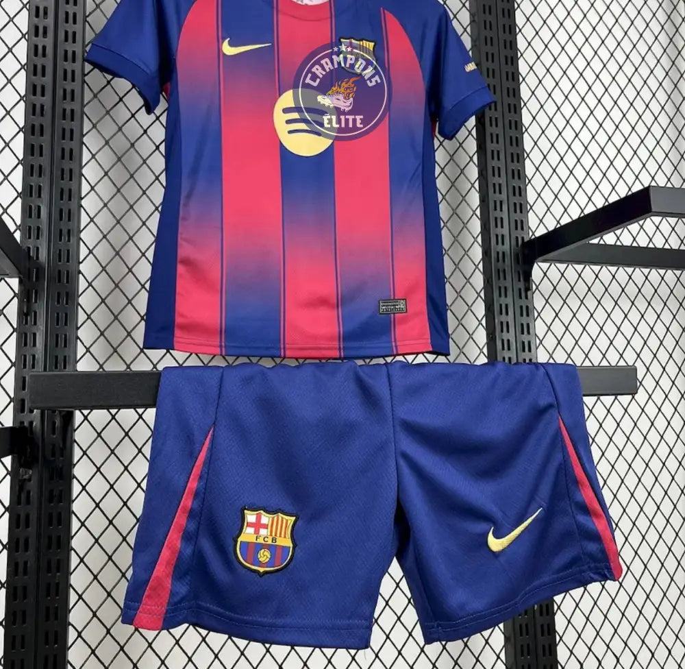 Image of Kits Enfants FC Barcelone 2025/26 Domicile