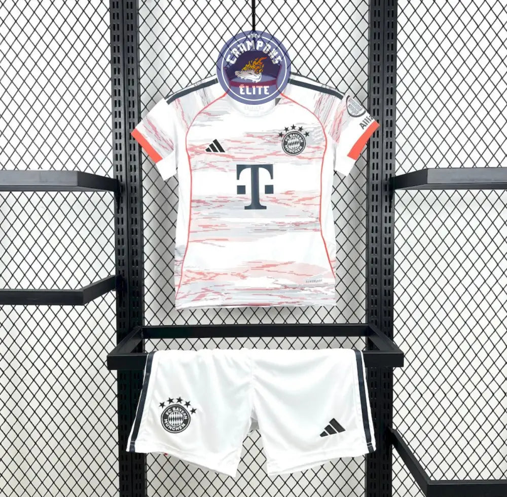 Image of Kits Enfants FC Bayern 2025/26 Extérieur