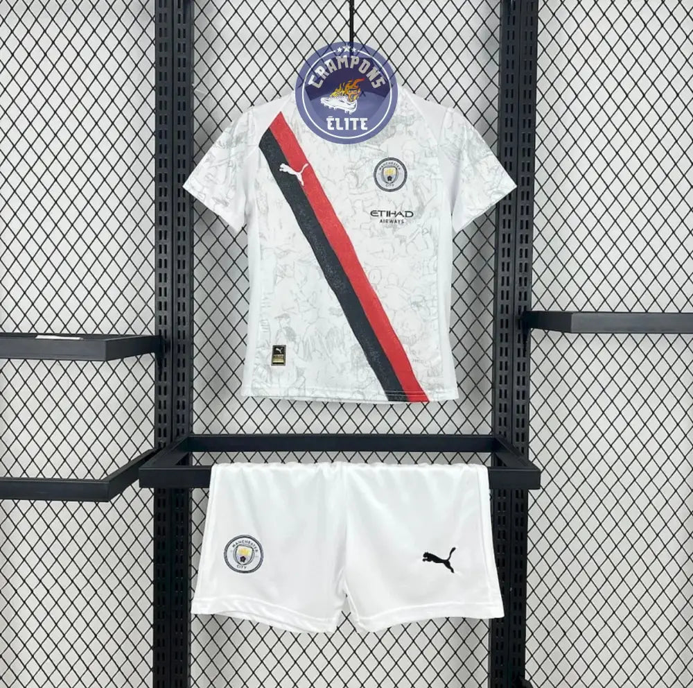 Kits Enfants Manchester City 2025/26 Extérieur