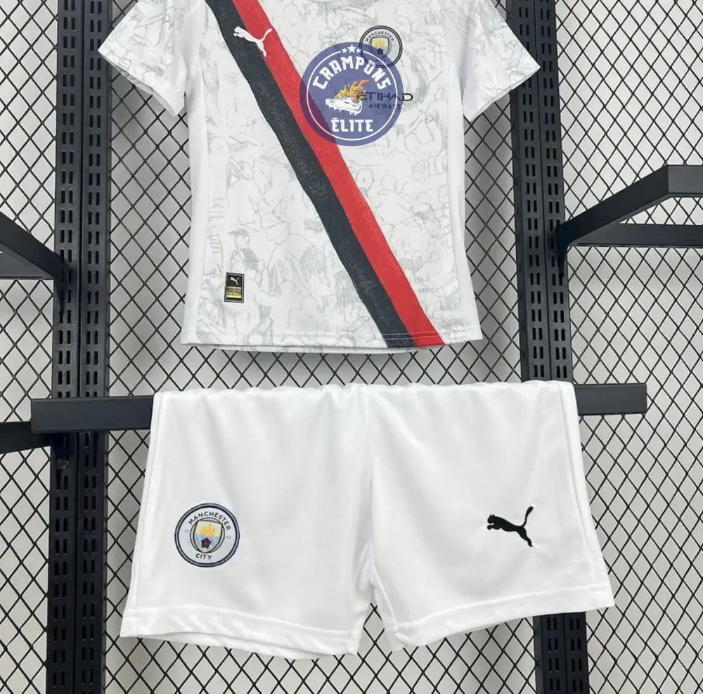 Kits Enfants Manchester City 2025/26 Extérieur