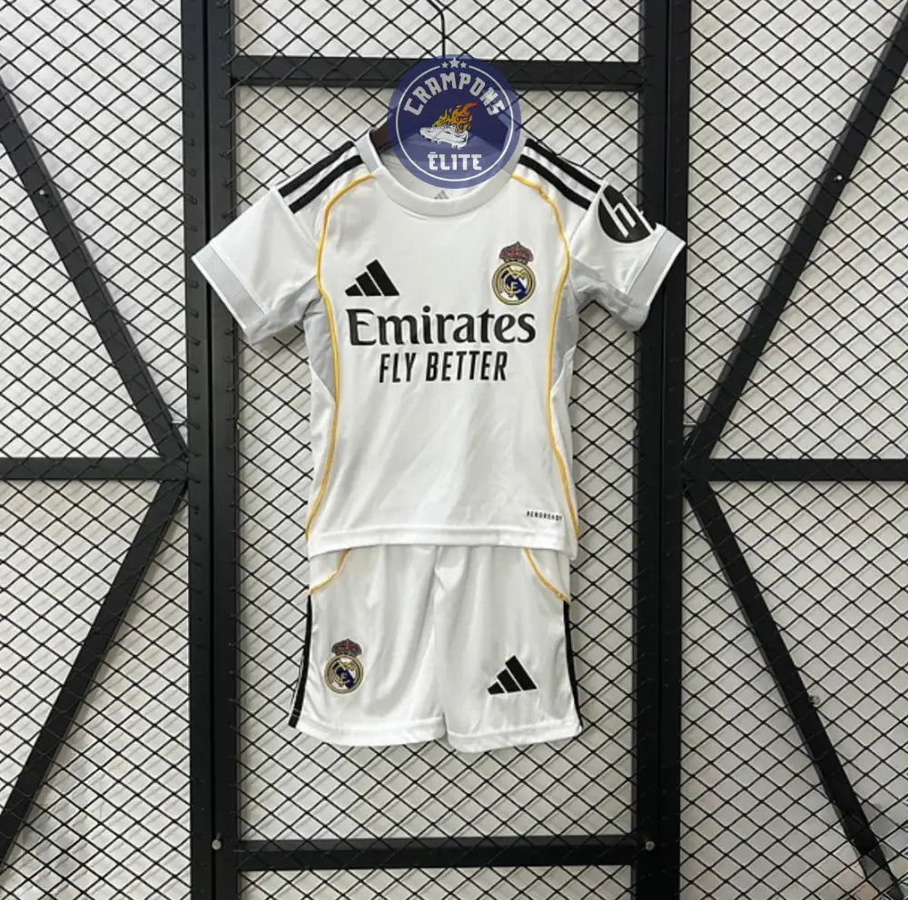 Image of Kits Enfants Real Madrid 2025/26 Domicile