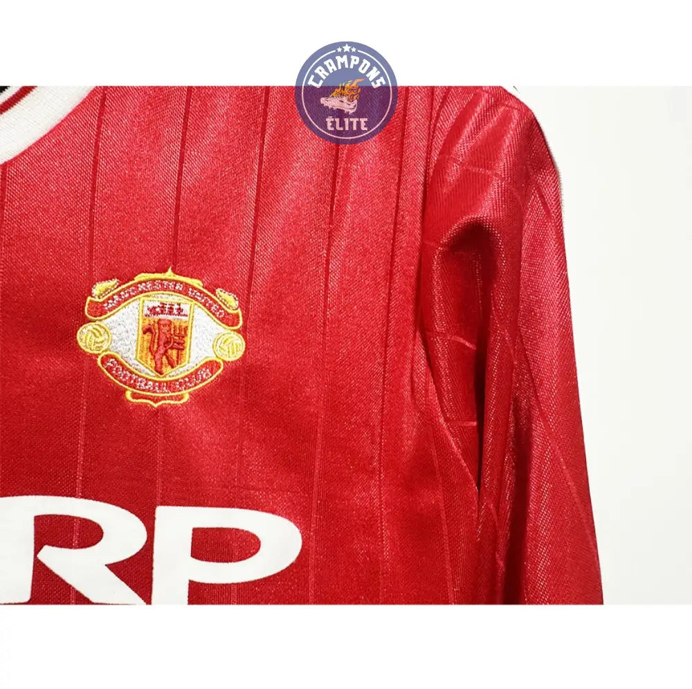 Manchester United 1982/83 Domicile à manches longues