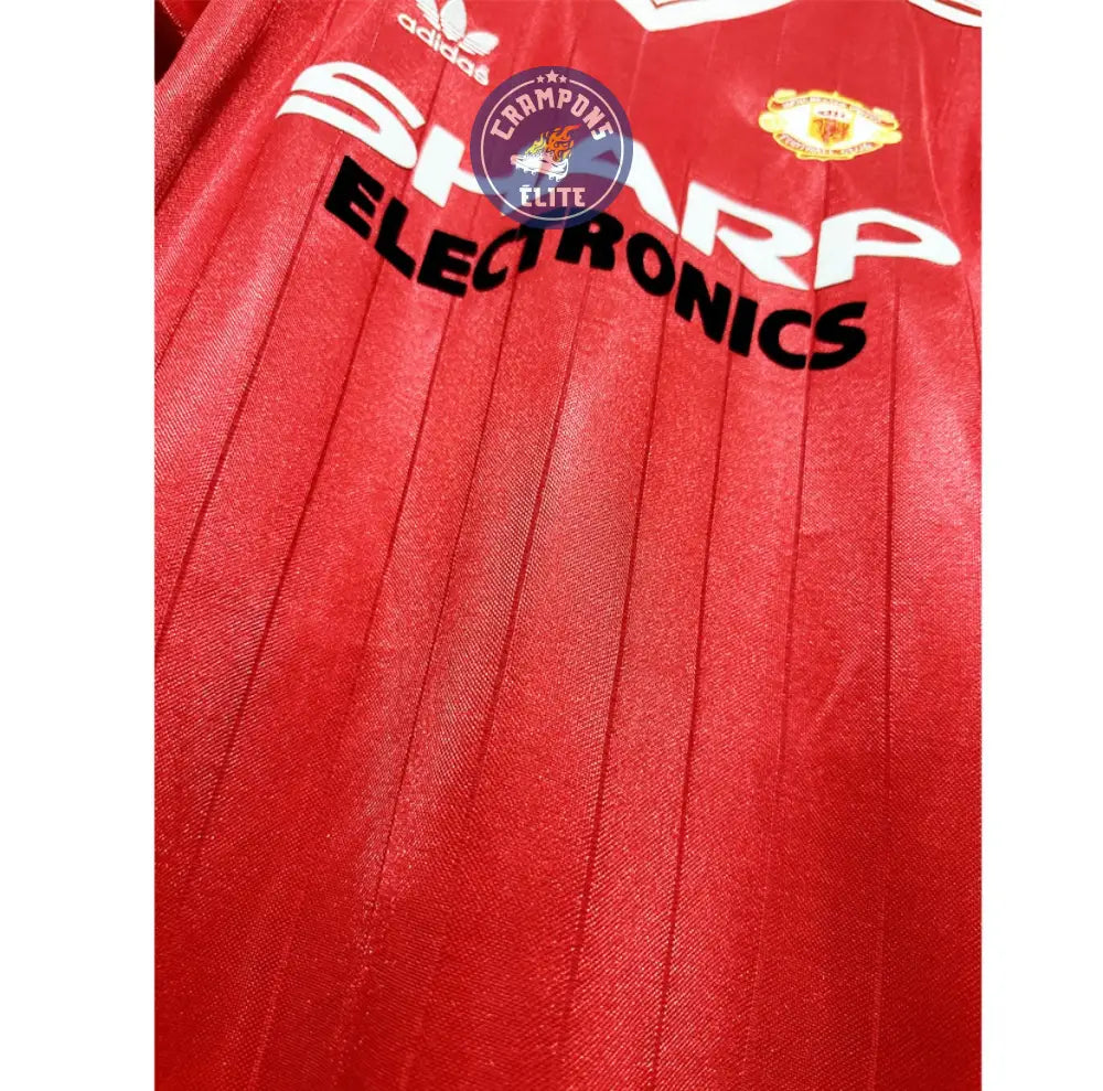 Manchester United 1982/83 Domicile à manches longues