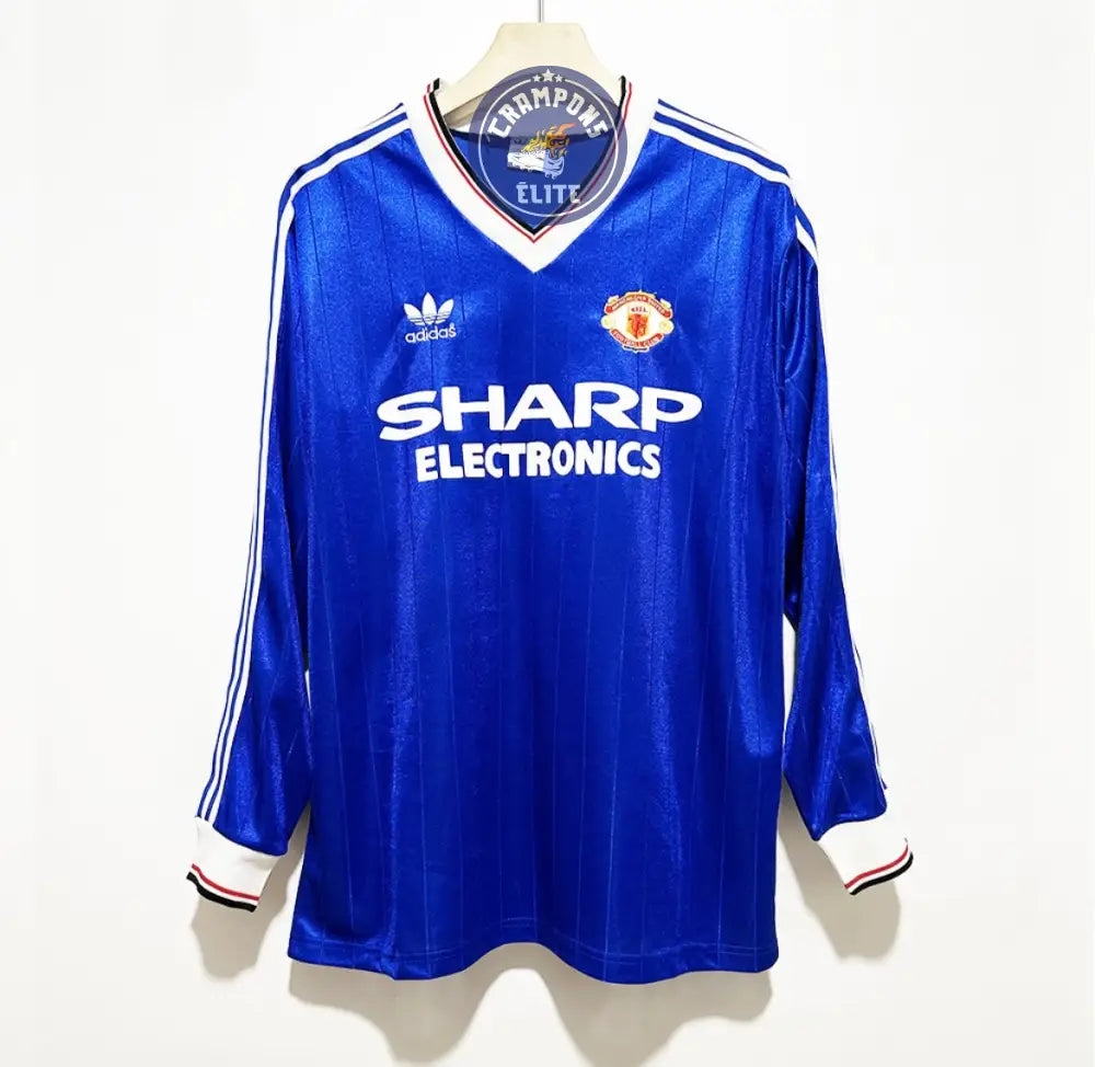 Image of Manchester United 1982/83 Third à manches longues