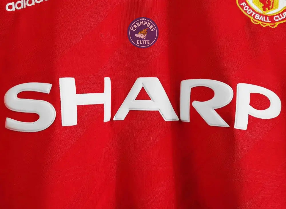 Image of Manchester United 1986/87 Domicile à manches longues