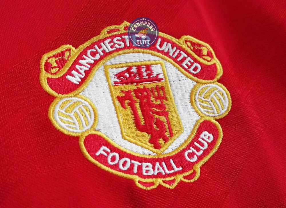 Image of Manchester United 1986/87 Domicile à manches longues