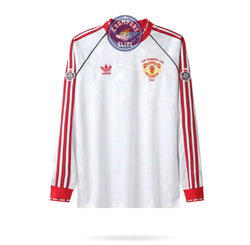 Image of Manchester United 1990/91 Extérieur à manches longues