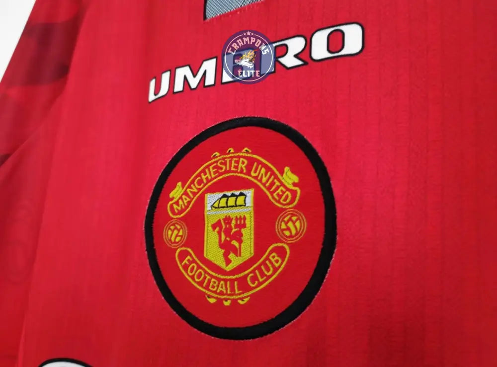 Manchester United 1996/97 Domicile à manches longues