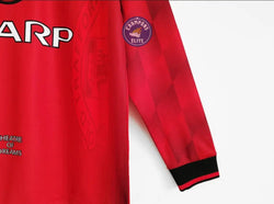 Image of Manchester United 1996/97 Domicile à manches longues