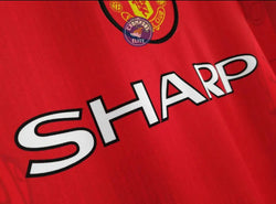 Image of Manchester United 1996/97 Domicile à manches longues
