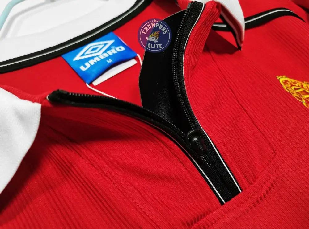 Manchester United 1998/99 Domicile à manches longues