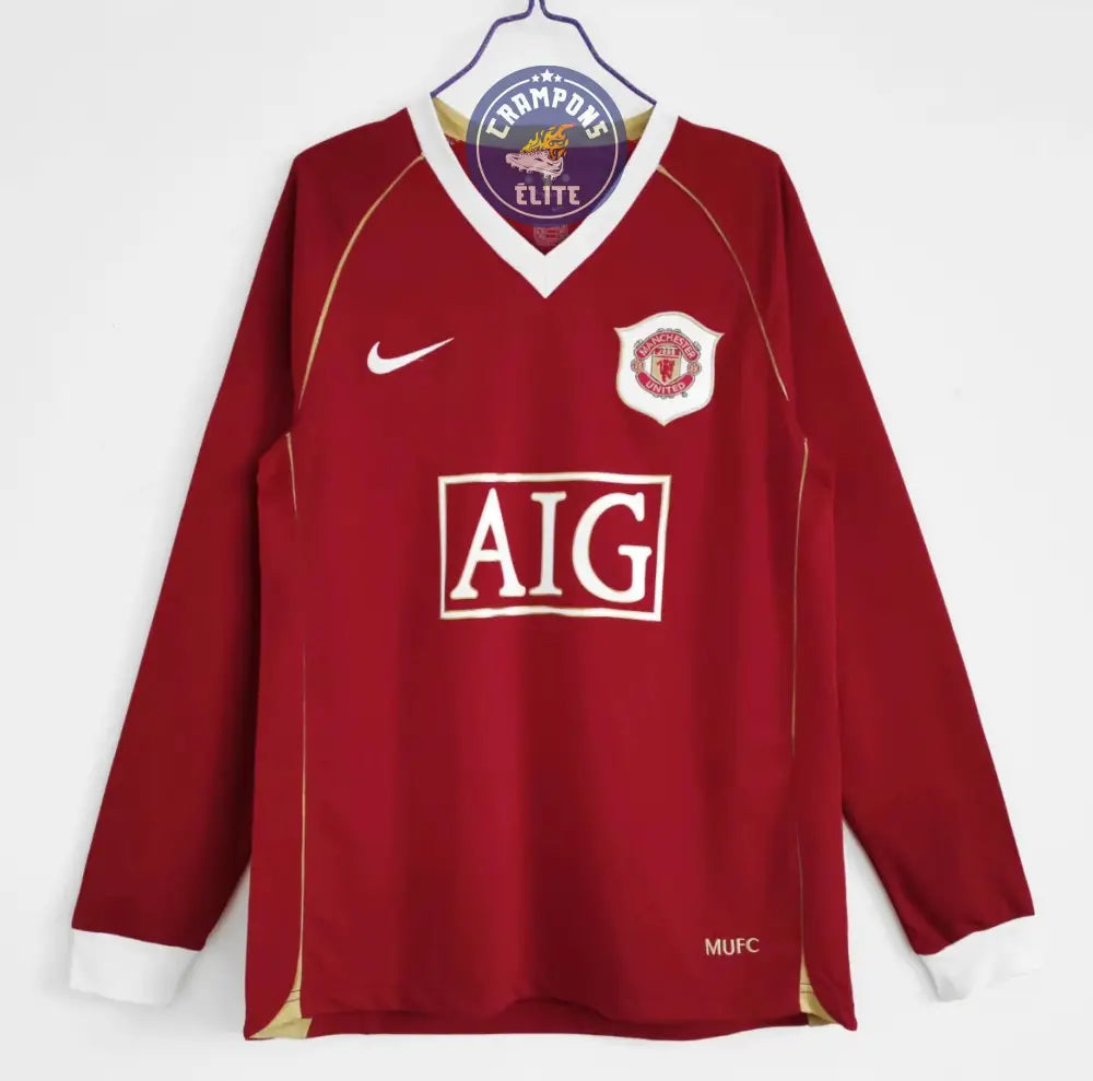 Image of Manchester United 2006/07 Domicile à manches longues