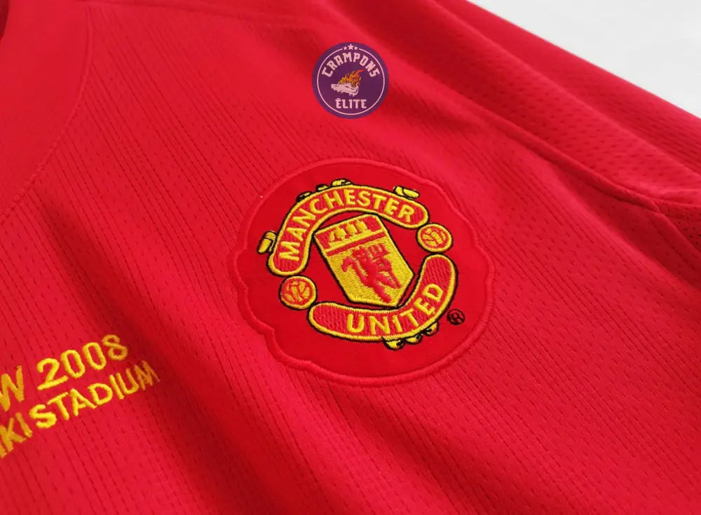 Image of Manchester United 2007/08 Domicile à manches longues