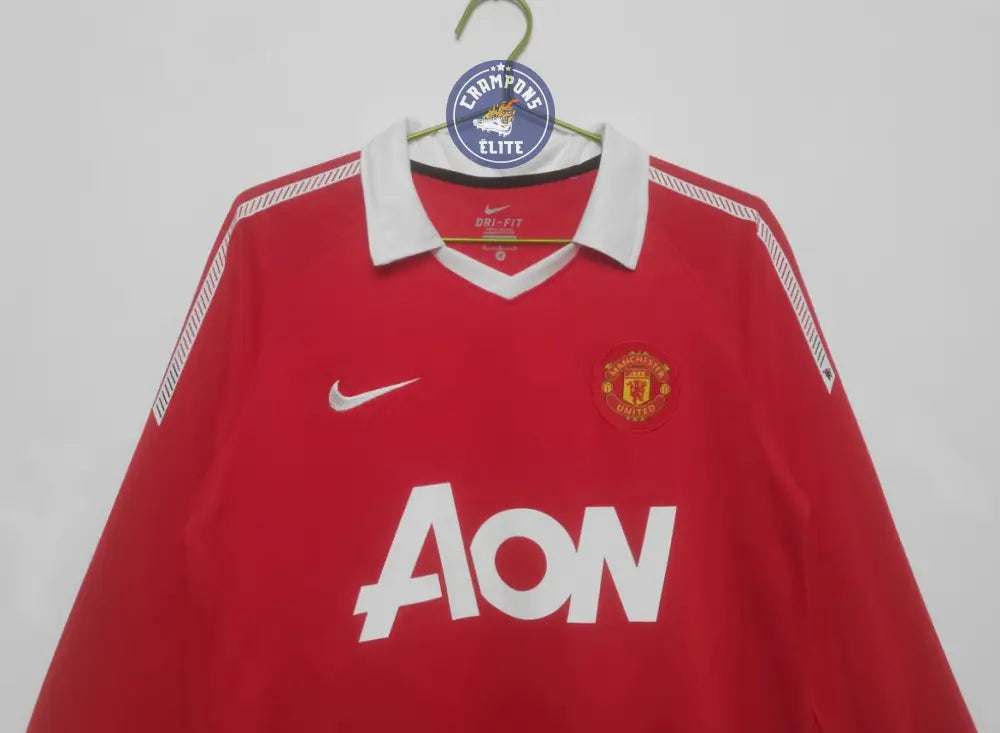 Manchester United 2010/11 Domicile à manches longues