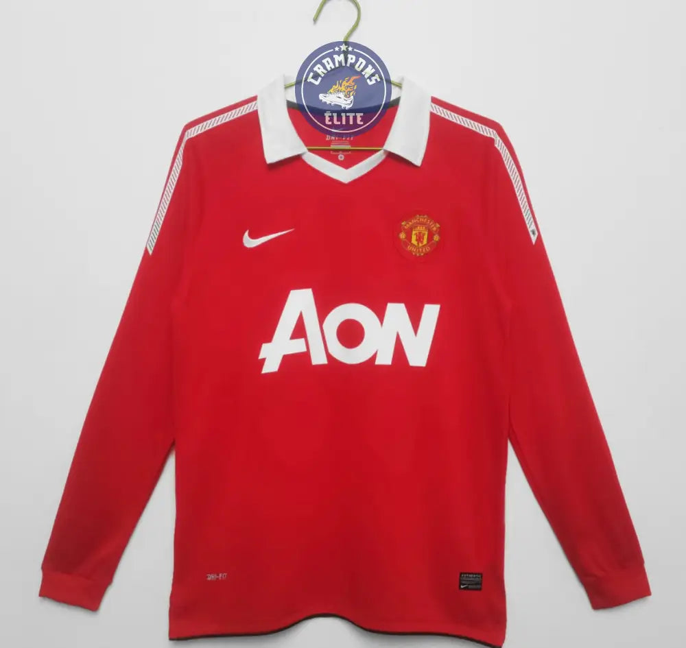 Image of Manchester United 2010/11 Domicile à manches longues