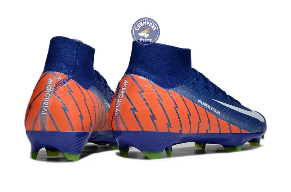 Mercurial Superfly 10 Elite FG Bleu/Orange