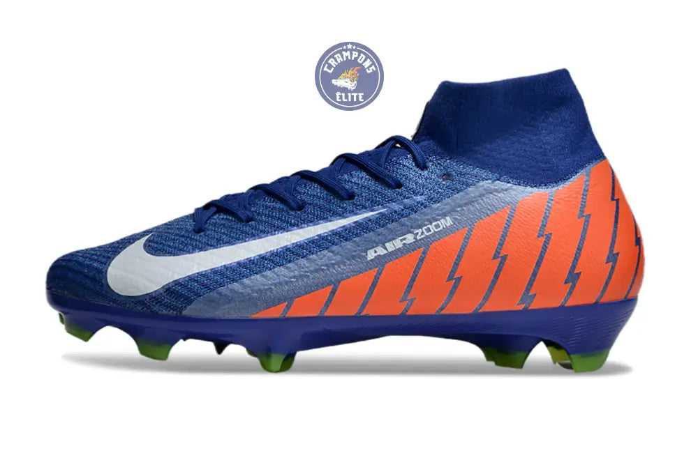 Mercurial Superfly 10 Elite FG Bleu/Orange