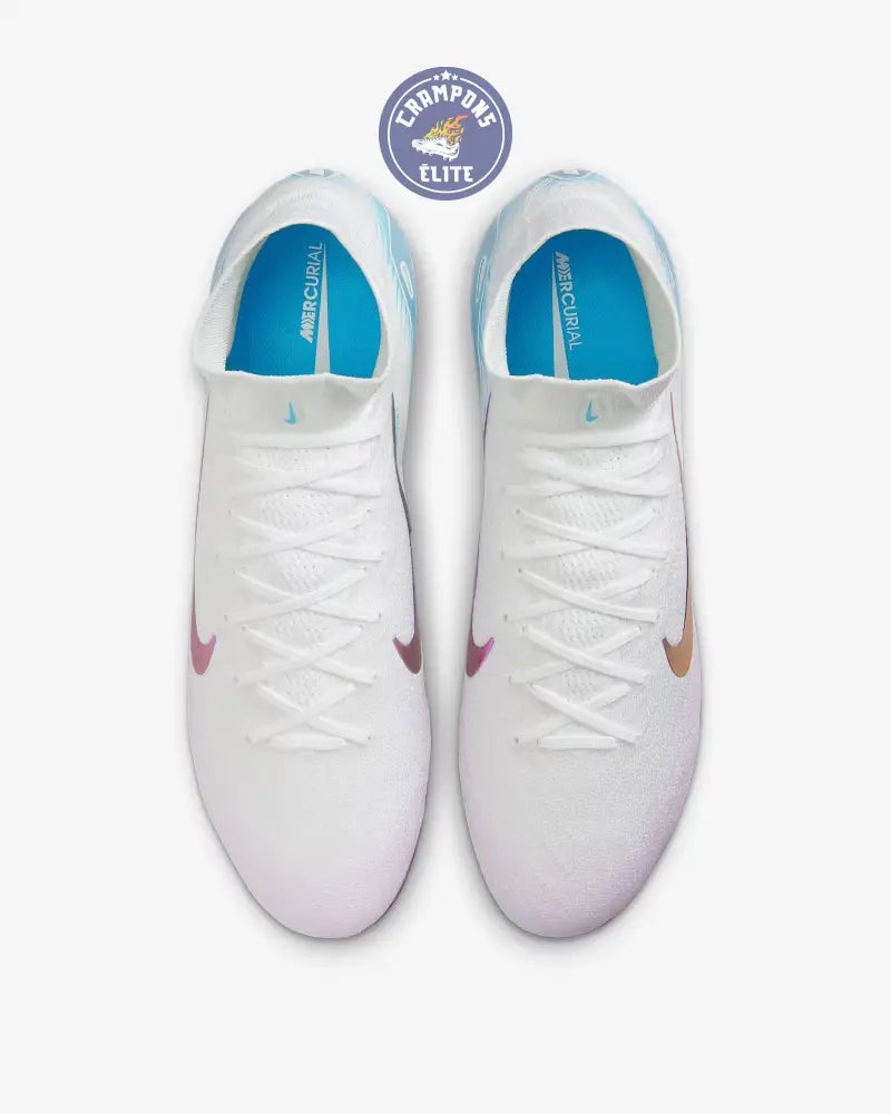 Mercurial Superfly 10 Elite FG Chromatic Pack Blanc/Violet/Bleu