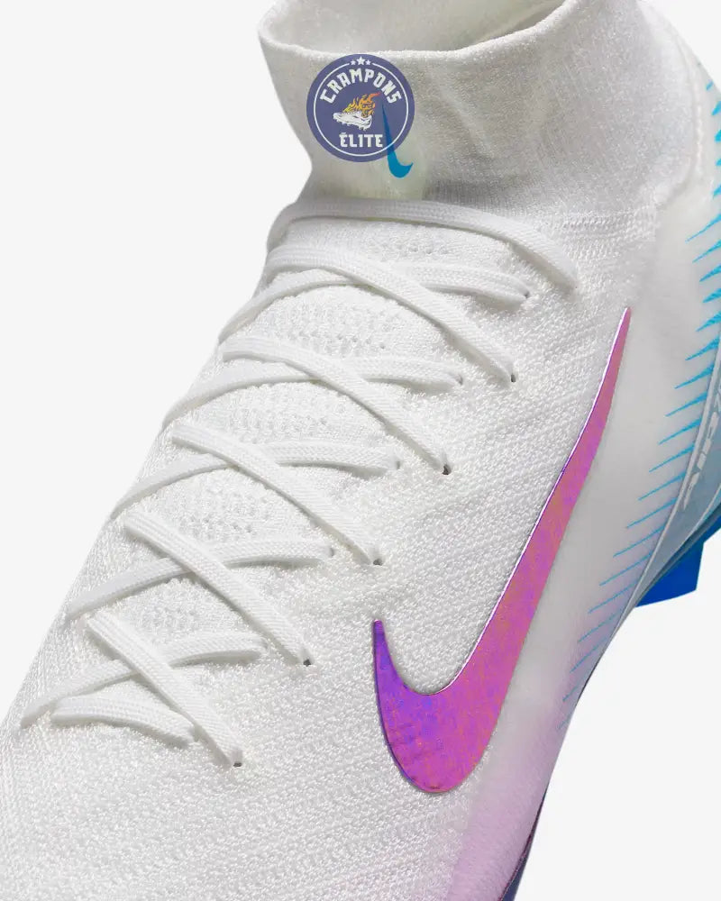 Image of Mercurial Superfly 10 Elite FG Chromatic Pack Blanc/Violet/Bleu