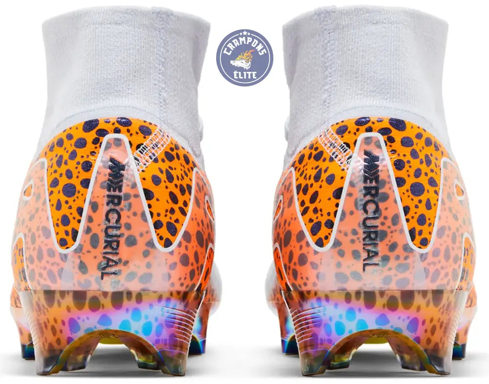 Image of Mercurial Superfly 10 Elite FG Electric Pack Léopard Gris/Orange