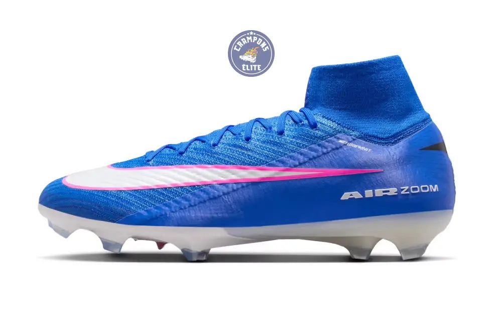 Image of MERCURIAL SUPERFLY 10 ELITE FG - ATTACK PACK - BLEU/ARGENT/ROSE