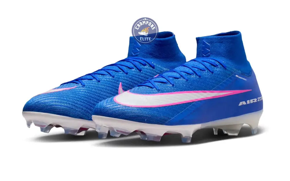 MERCURIAL SUPERFLY 10 ELITE FG - ATTACK PACK - BLEU/ARGENT/ROSE