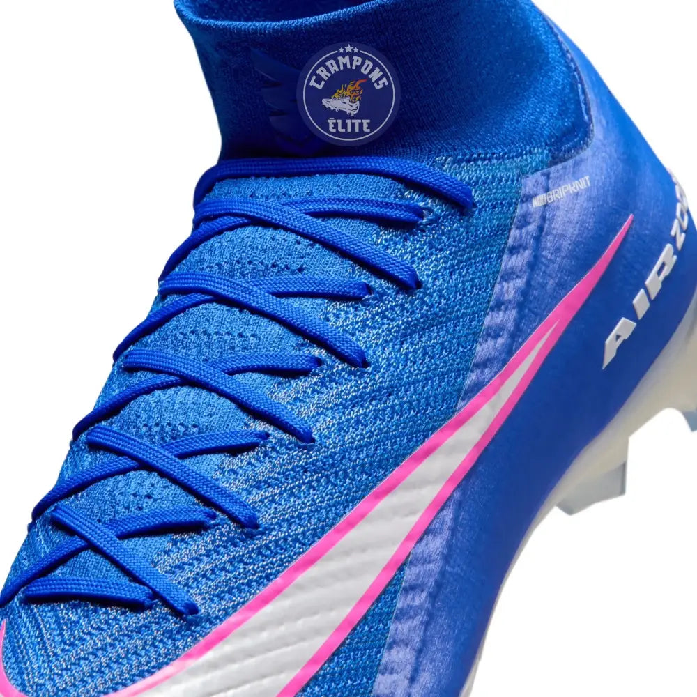 Image of MERCURIAL SUPERFLY 10 ELITE FG - ATTACK PACK - BLEU/ARGENT/ROSE