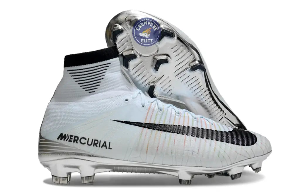 Mercurial Superfly FG 5 CR7 Blanc/Argent
