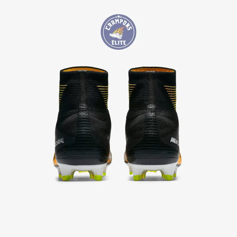 Mercurial Superfly 5 FG Lock in. Let loose. - Orange/Noir/Blanc