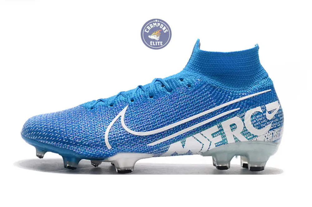 Mercurial Superfly 7 Elite FG New Lights - Bleu/Blanc