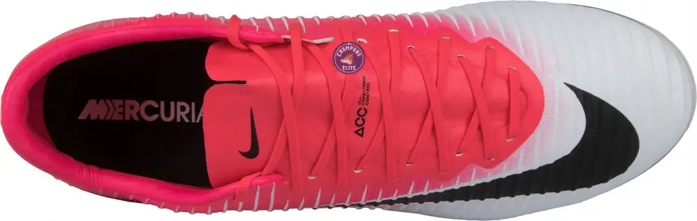 Image of Mercurial Vapor 11 Elite FG Motion Bleu - Rose/Blanc/Noir