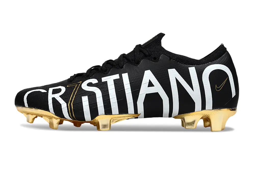 Mercurial Vapor 12 CR7 FG - Noir/Jaune vif ÉDITION LIMITÉE