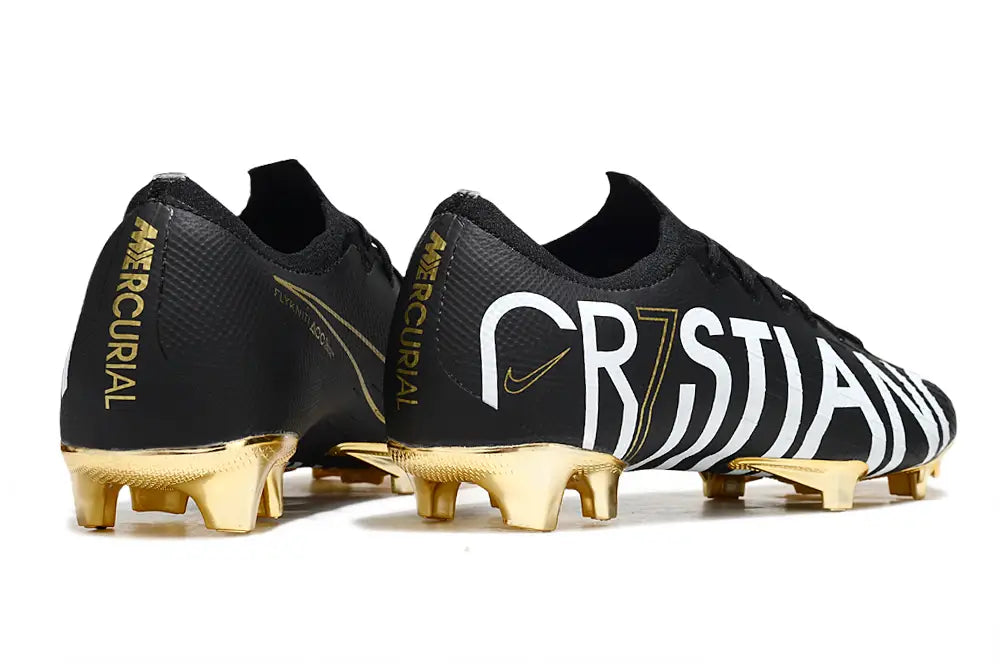 Mercurial Vapor 12 CR7 FG - Noir/Jaune vif ÉDITION LIMITÉE