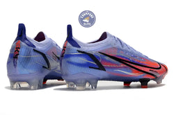 Image of MERCURIAL VAPOR 14 ELITE FG KM FLAMES - VIOLET/ARGENTÉ