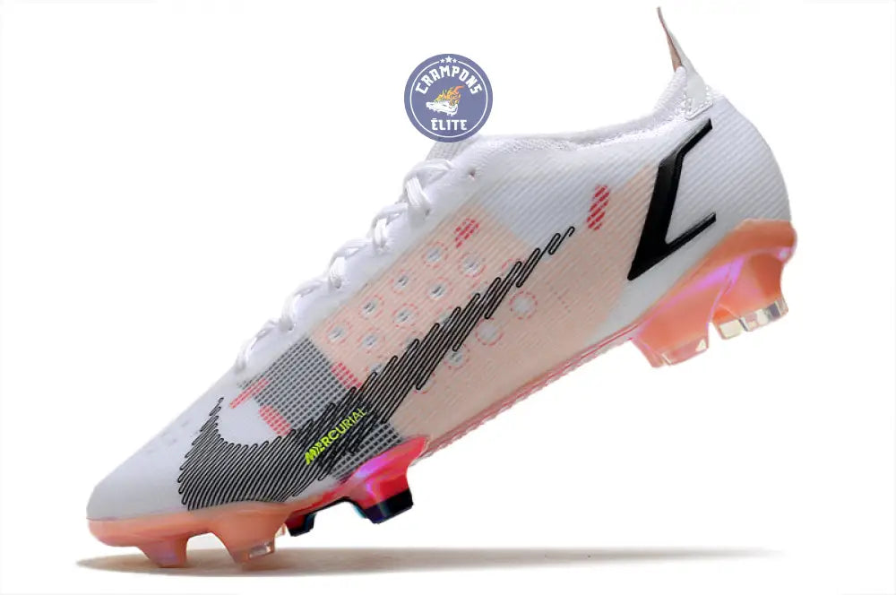 Image of MERCURIAL VAPOR 14 ELITE FG RAWDACIOUS - BLANC/ROUGE/ROSE