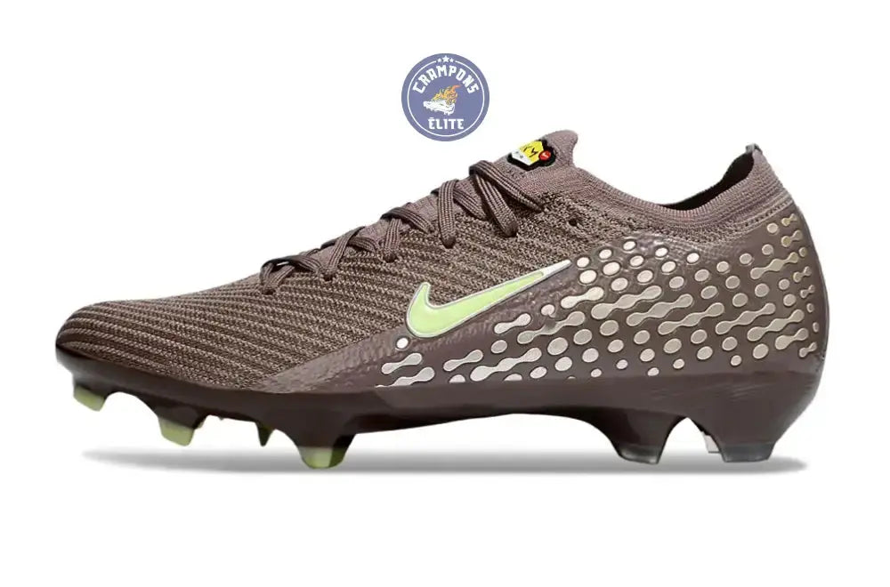 MERCURIAL VAPOR 16 ELITE FG MBAPPE PERSONAL EDITION - MARRON/VERT/ARGENTÉ