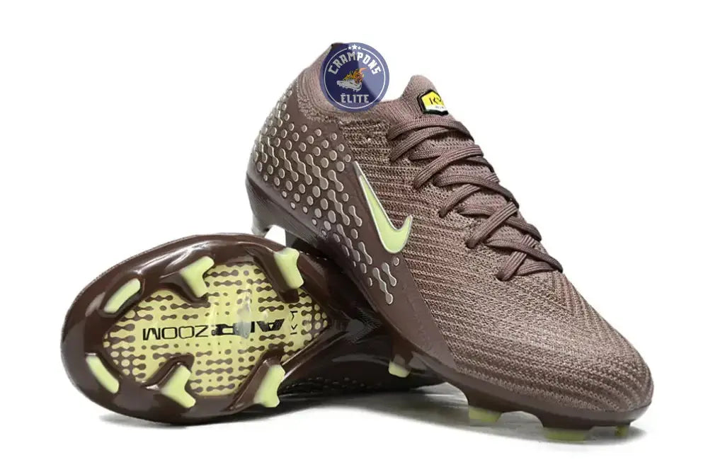 MERCURIAL VAPOR 16 ELITE FG MBAPPE PERSONAL EDITION - MARRON/VERT/ARGENTÉ