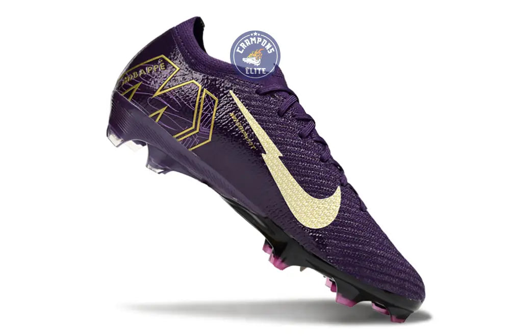 Image of MERCURIAL VAPOR 16 ELITE FG MBAPPÉ PERSONAL EDITION - VIOLET/BLANC