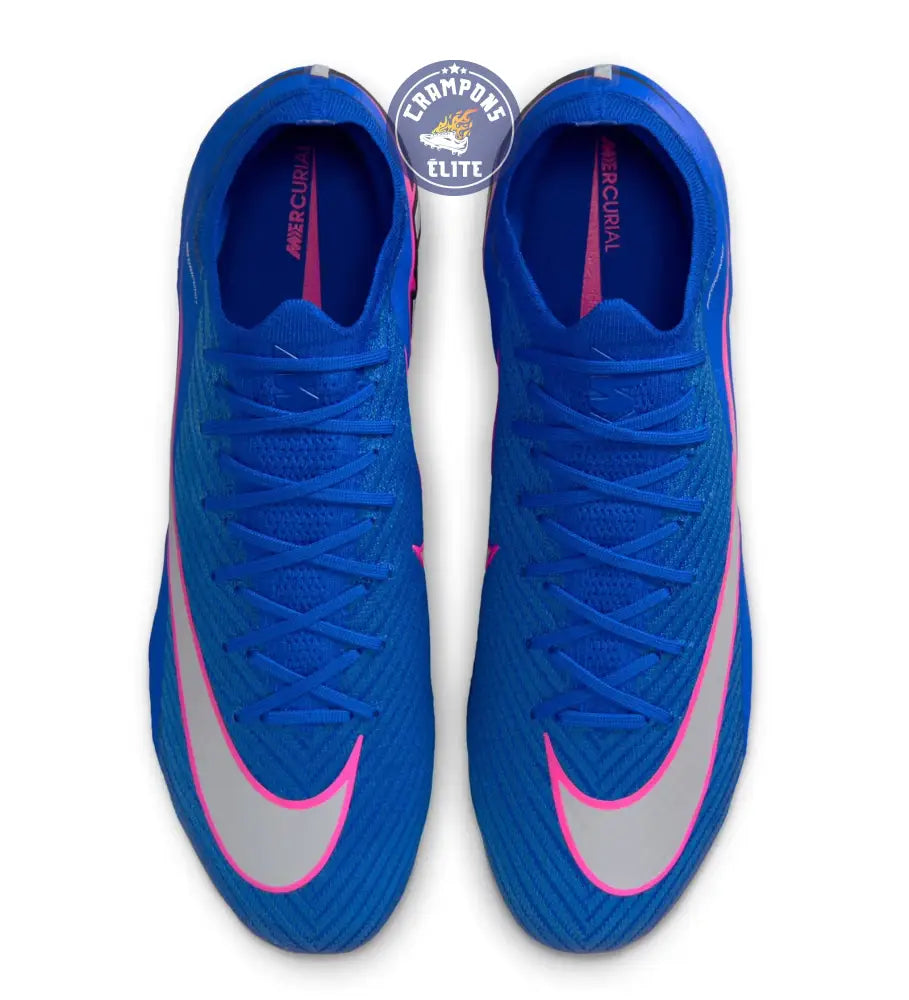 MERCURIAL VAPOR 16 ELITE FG - ATTACK PACK - BLEU/ARGENT/ROSE